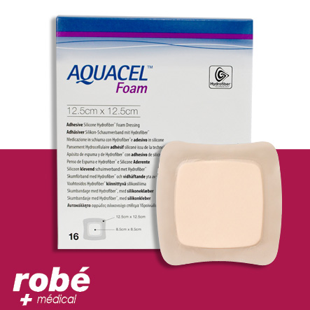 Aquacel Foam pansement hydrocellulaire - Adhésif - Convatec - Boite de 10 ou de 16