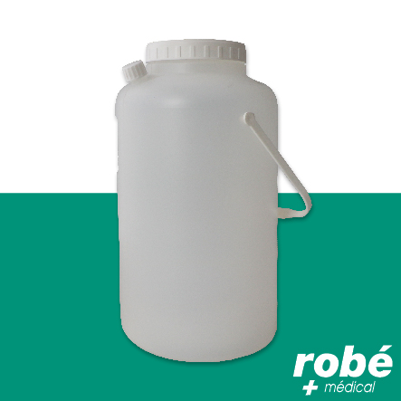 Flacon gradué pour recueil d'urine 24H - 2.5L