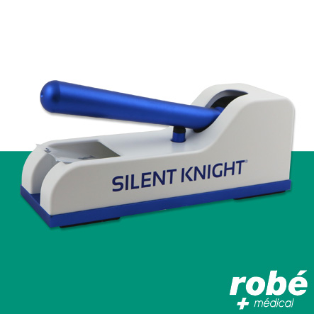 Ecrase comprimés mécanique avec sachets à usage unique Silent Knight