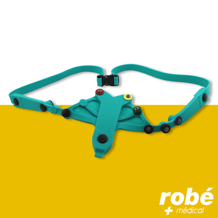 Ceinture d'électrodes ECG universelle avec sangles de maintien - Tapuz