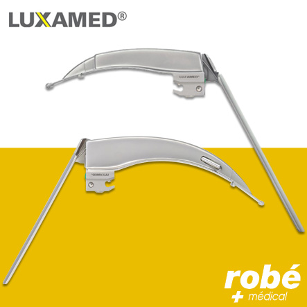 Lame laryngoscope Luxamed inox universelle F.O. McCoy
