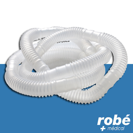 Tubulure annelée flexible pour aérosol