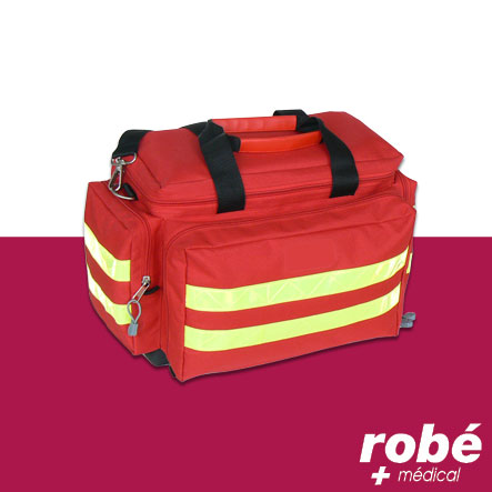 Sac de secours d'urgence Robé médical 35 L - avec séparations - Dim. 38 x 17 x 28cm