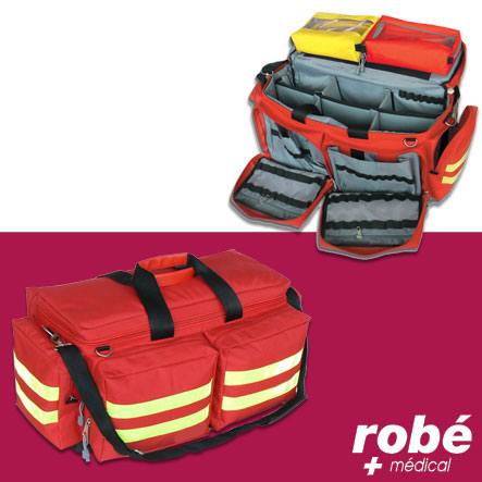 Sac de secours d'urgence Robé Médical 79L - Dim. 65 x 35 x 35cm