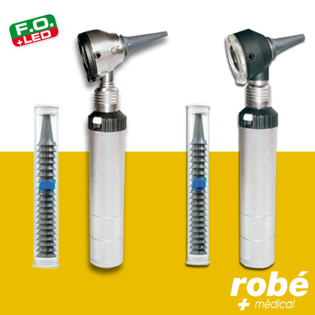 Otoscope Led et Fibres Optiques Standard 2,5V Combilight et Eurolight - Kawe