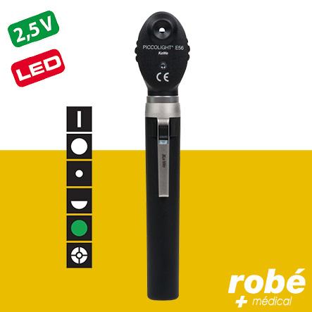 Ophtalmoscope à Led 2.5V Piccolight E56 - Kawe