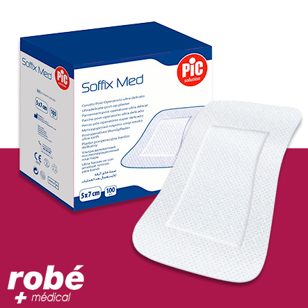Pansement adhésif avec compresse - Soffix Med