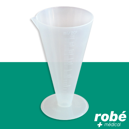 Verre à pied plastique - Contenance de 250ml