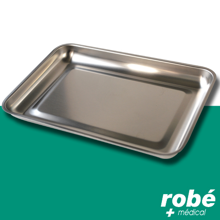 Plateaux rectangulaires en inox