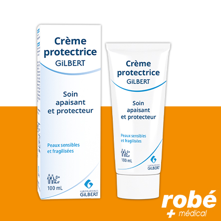 Crème protectrice Gilbert pour le change - Tube de 100ml