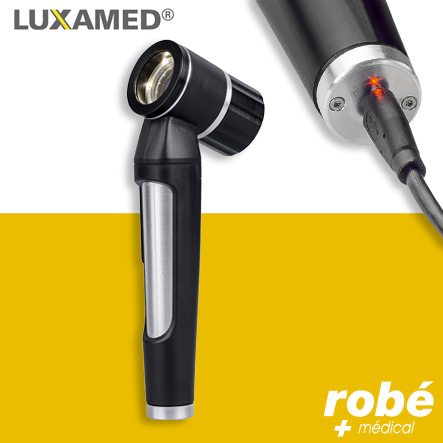 Dermatoscope Luxamed microLed 3.7V avec batterie rechargeable LuxaScope