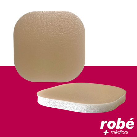Pansement hydrocellulaire bicouche, absorbant et non-adhésif - Wayfoam - Robemed