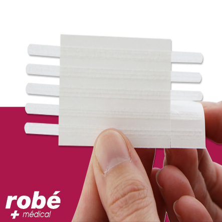 Sutures cutanées adhésives stériles Strip Waystrip Robé Médical