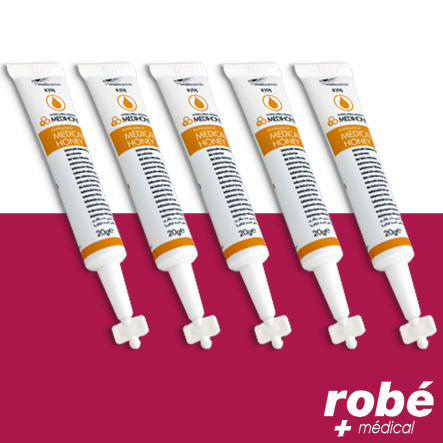 Miel de Manuka médical, antibactérien et cicatrisant - Boîte de 5 tubes de 20g de crème - Medihoney