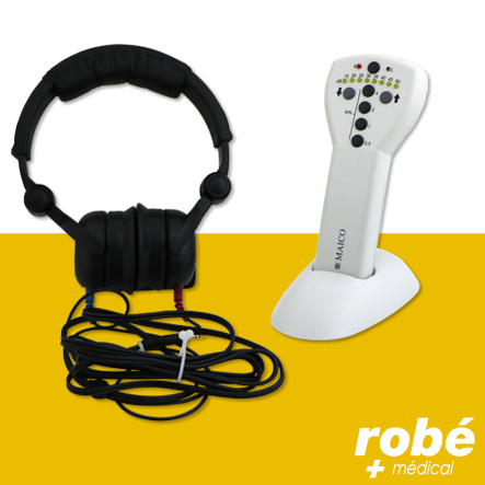 Audiomètre de dépistage portable MA1 avec casque DD45 Maico