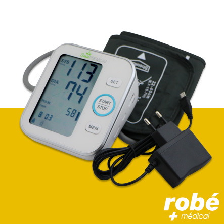 Tensiomètre électronique bras SR8 Sante Premium avec adaptateur secteur