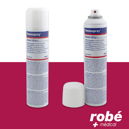 Spray film adhésif pour fixation de bande - Flacon 300ml - Tensospray - Bsn Médical