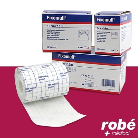Fixomull Bsn Médical - Bande de gaze adhésive non-extensible