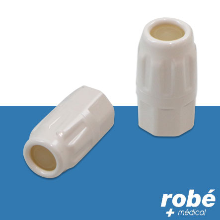 Bouchon obturateur BD avec site d'injection - Lot de 100