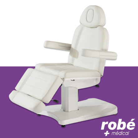 Fauteuil électrique Egvar blanc, à hauteur variable