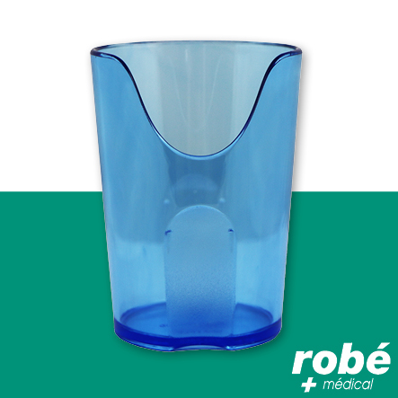 Verre incassable à découpe nasale simple - Saint Romain