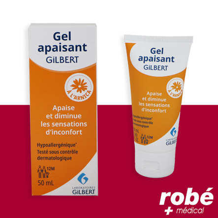 Gel apaisant à l'arnica Gilbert - Tube de 50ml