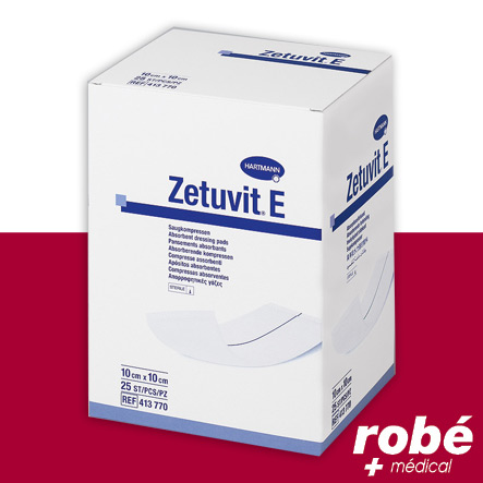 Pansement absorbant stérile - Zetuvit® E - Hartmann - Lot de 15 ou de 25