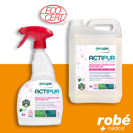 Détartrant désinfectant sanitaires - sans Cov - Actipur PAE - 750ml