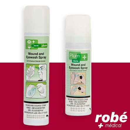 Spray lave-il et nettoyant plaies - Plum - 50 ml et 250ml