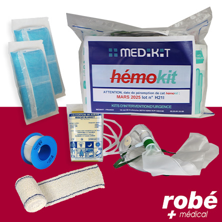 Kit d'intervention d'urgence : Hémorragies