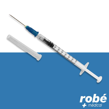 Pack administration vaccin - Seringues Luer 1ml et aiguilles 23G x 1 HelphA