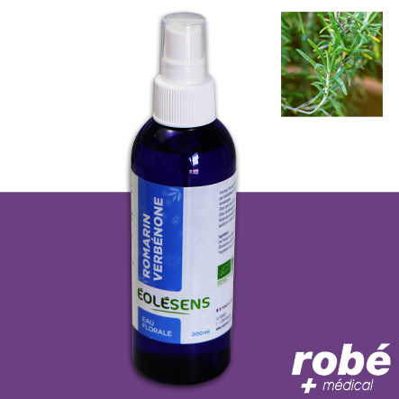 Eau florale de Romarin à verbénone bio, éolésens - Spray de 200ml