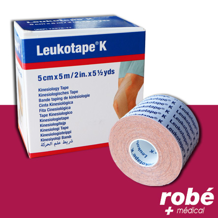 Bande de taping adhésive - Leukotape K - Bsn Médical