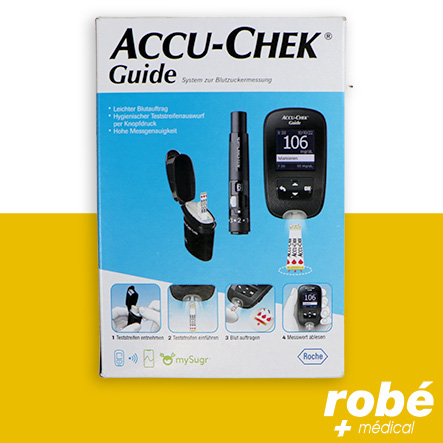 Lecteur de glycémie Accu-Chek Guide - Kit complet