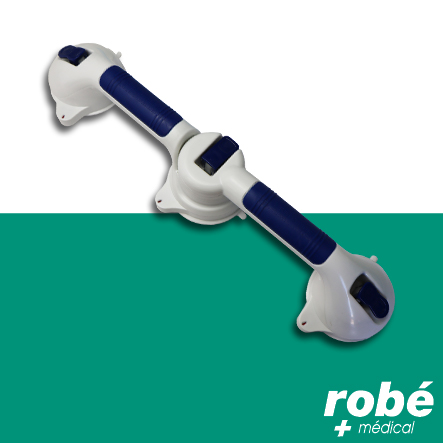 Barre à ventouse orientable 48 cm avec indicateur de sécurité