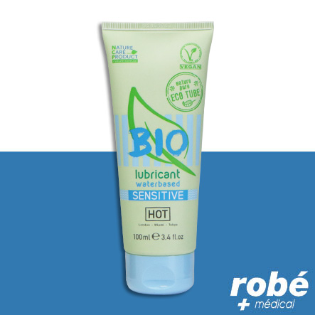 Gel lubrifiant intime bio à base d'eau et d'aloe vera - 100ml