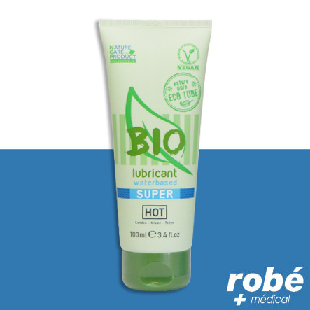 Gel lubrifiant intime bio à base d'eau - 100ml