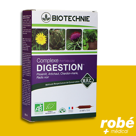 Ampoule à boire Bio, Spécial digestion - Biotechnie - Boite de 20