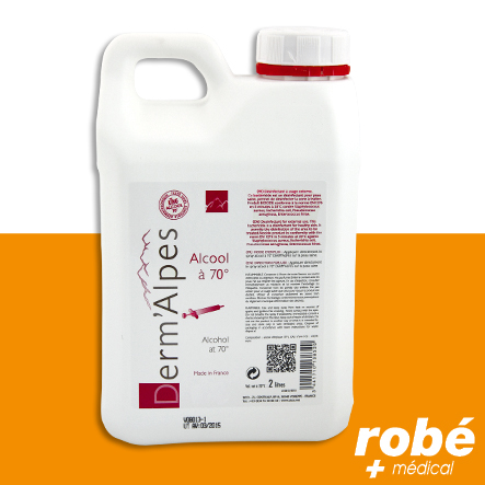 Alcool éthylique bidon de 2 litres avec bouchon à vis - Offre Grand Volume
