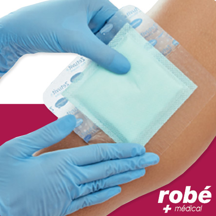 Pansements RespoSorb® Silicone Border Hartmann - Boîte de 10