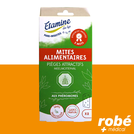 Piège à mites alimentaires - Boîte de 2