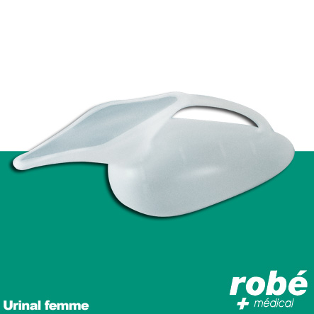 Urinal gradué sans bouchon pour femme - 750ml