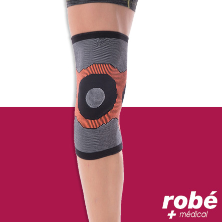 Genouillère de maintien extensible