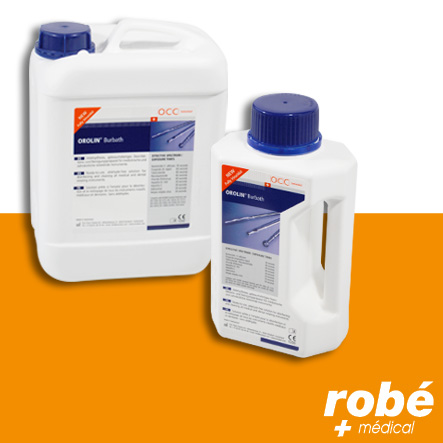 Orolin Nettoyant pour instruments rotatifs - Bidon de 1L ,2L et 5L