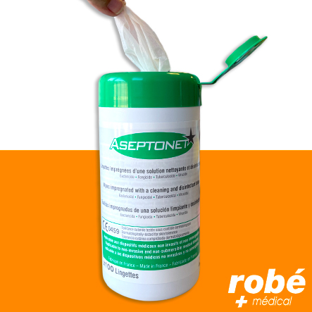 Lingettes désinfectantes - Aseptonet