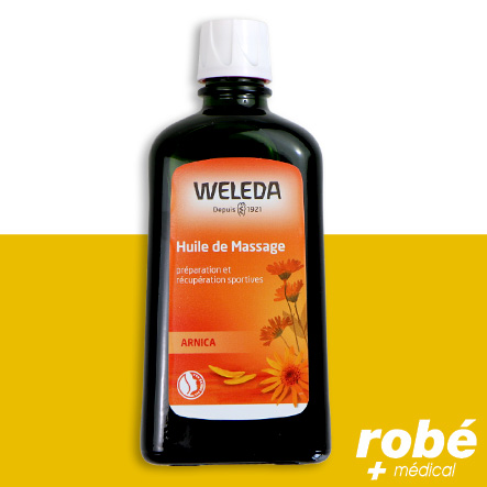 Huile de massage à l'Arnica Weleda - Flacon de 200ml
