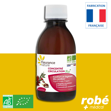 Solution concentrée buvable circulation - Bio - 200ml - Fleurance Nature