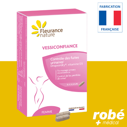 Vessiconfiance - Dropsordry® et Vitamine D3 - Boîte de 30 comprimés sécables - Fleurance Nature