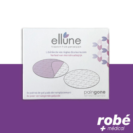 Gel Pads pour appareil Ellune - Boîte de 6 paires