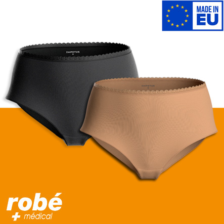 Culotte absorbante lavable pour femme Daily Ecopanty - taille haute - Fabrication européenne